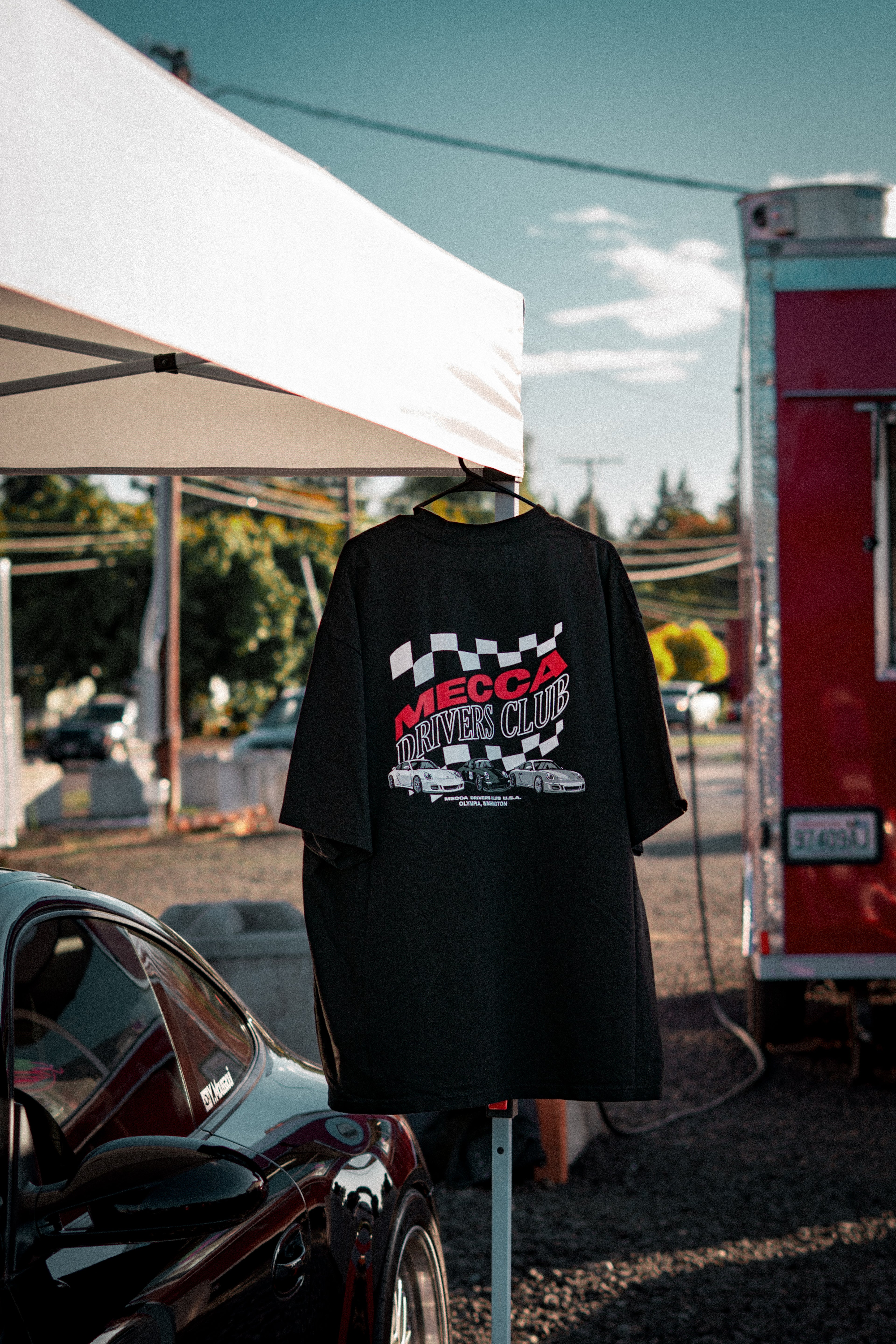 Mecca Drivers Club Oversized Vintage Tee